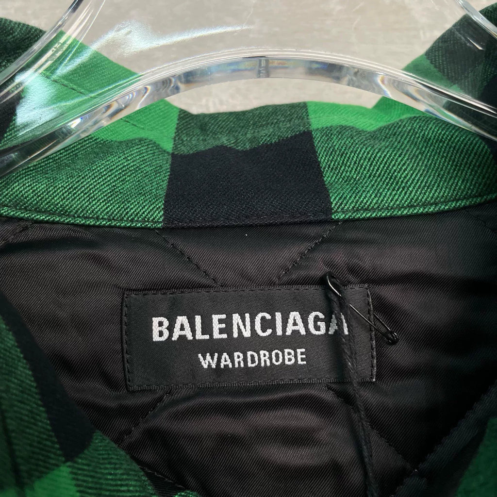 Balenciaga Plaid Jacket