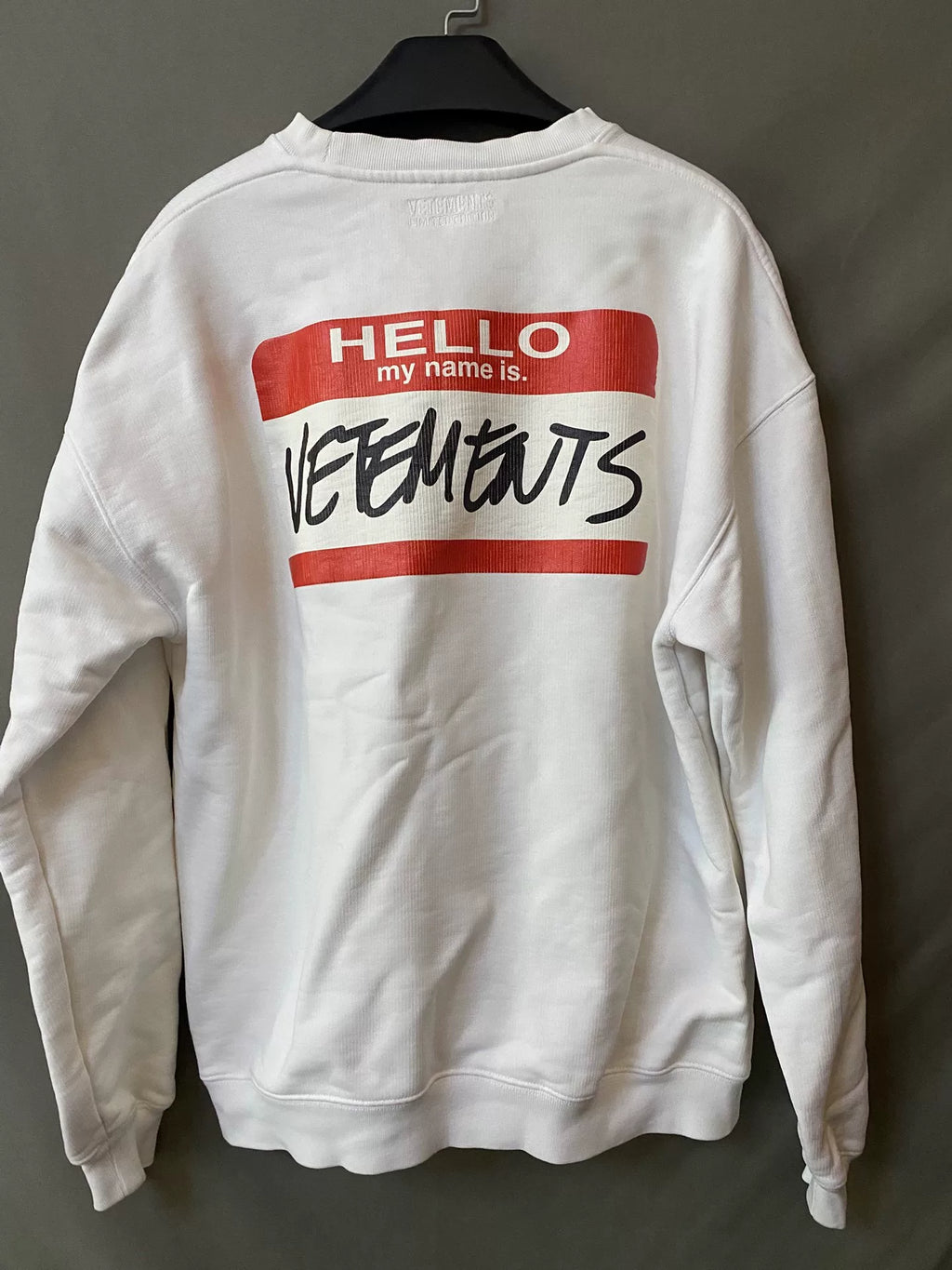 Vetements signature hoodie