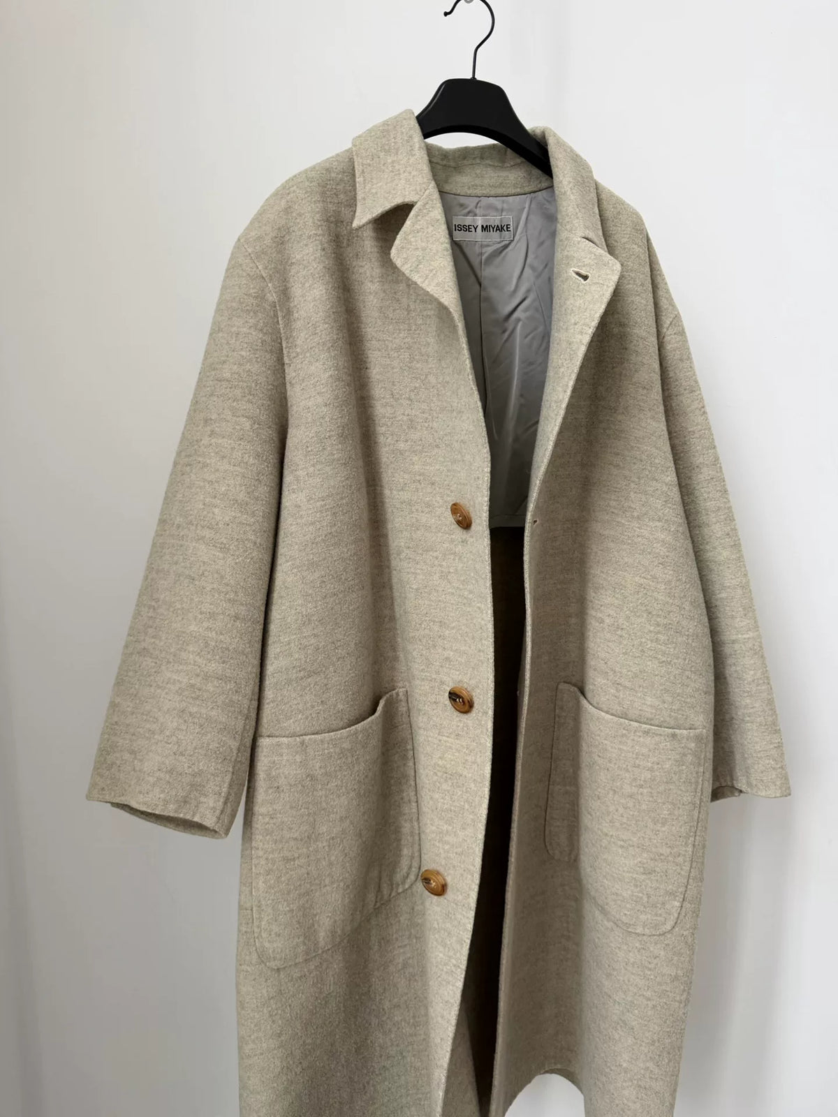 Issey Miyake Wool Coat
