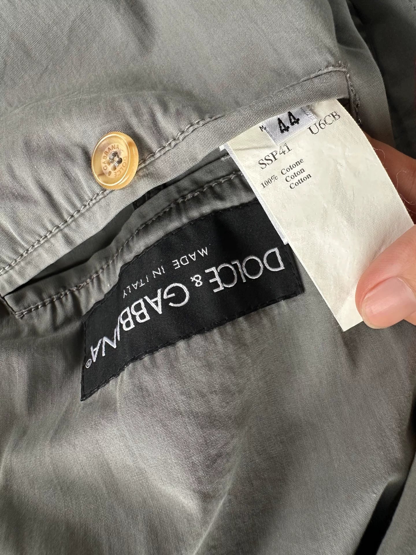 Dolce&gabbana 03SS Cargo Bomber
