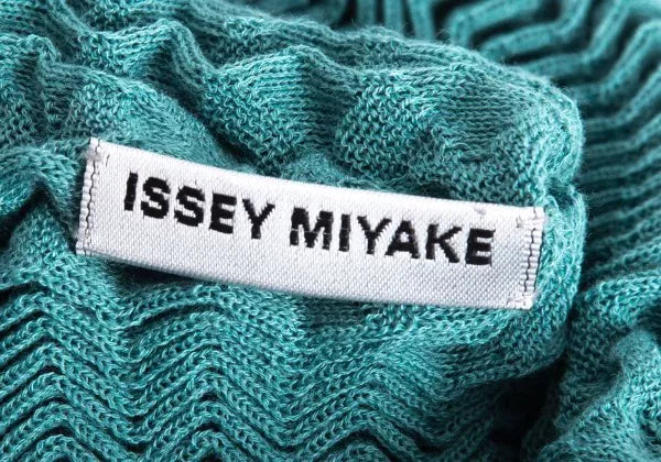Issey Miyake Vintage Blue Pleated Shoulder Bag