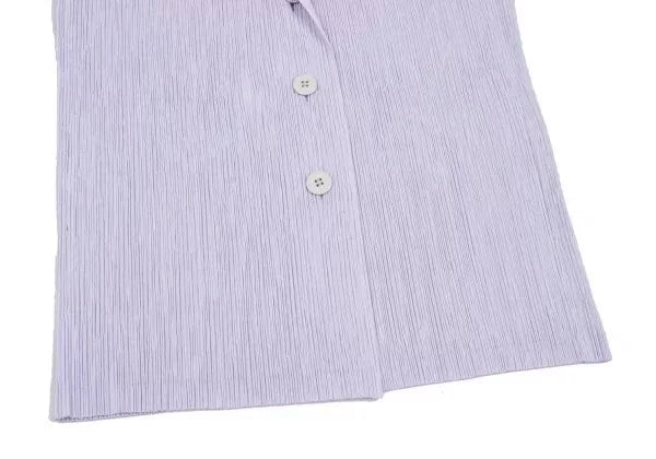 Issey Miyake Vintage Purple Pleated Top