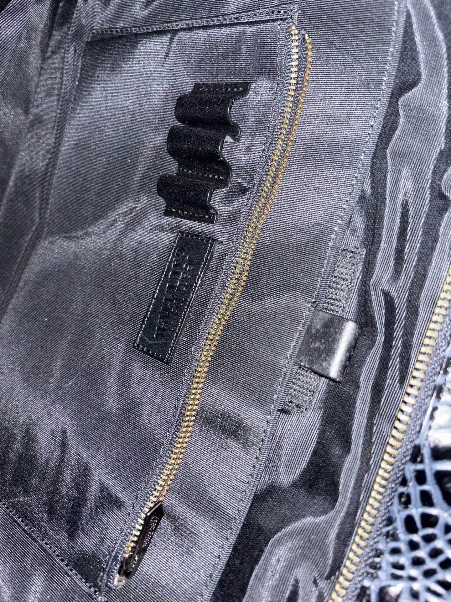 1990s Jean Paul Gaultier Blue Crocodile-Leather Bag