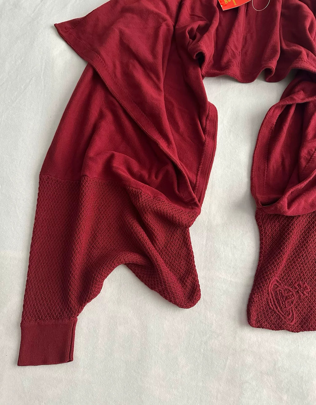Vivienne Westwood Cape Burgundy Shawl