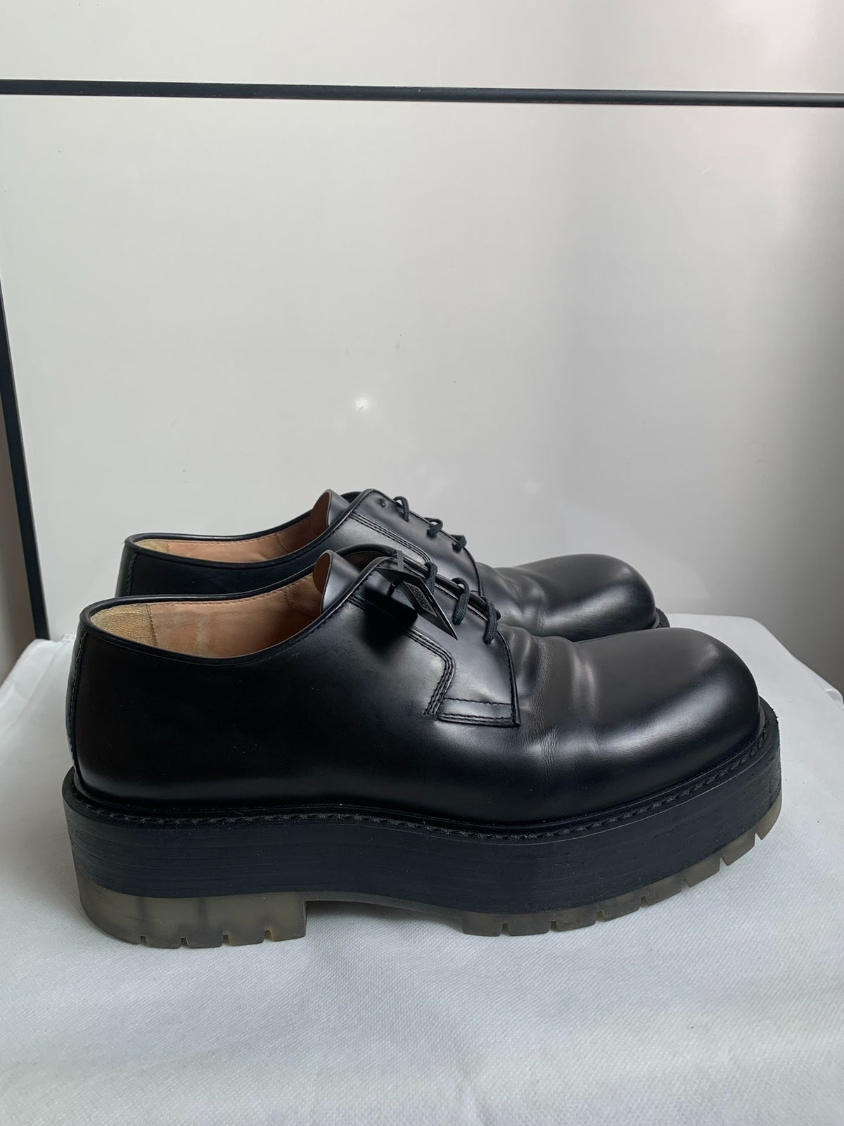 Bottega Veneta Crystal Sole Leather Shoes