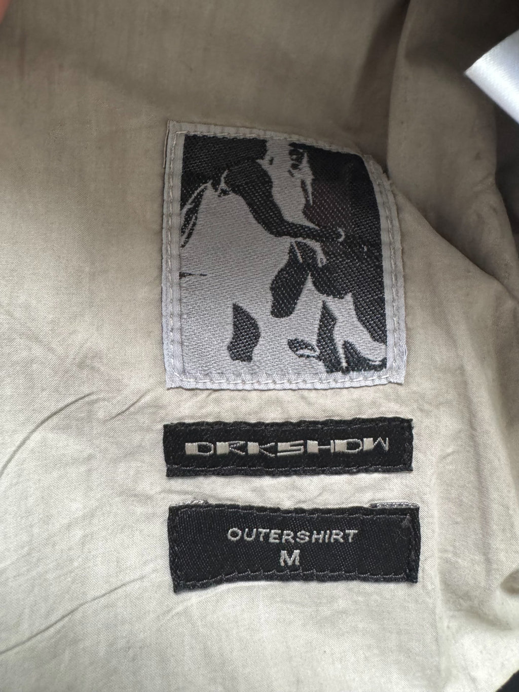 Rick Owens Waxed Panel Jacket