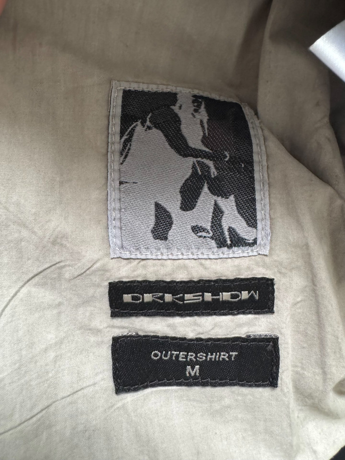 Rick Owens Waxed Panel Jacket