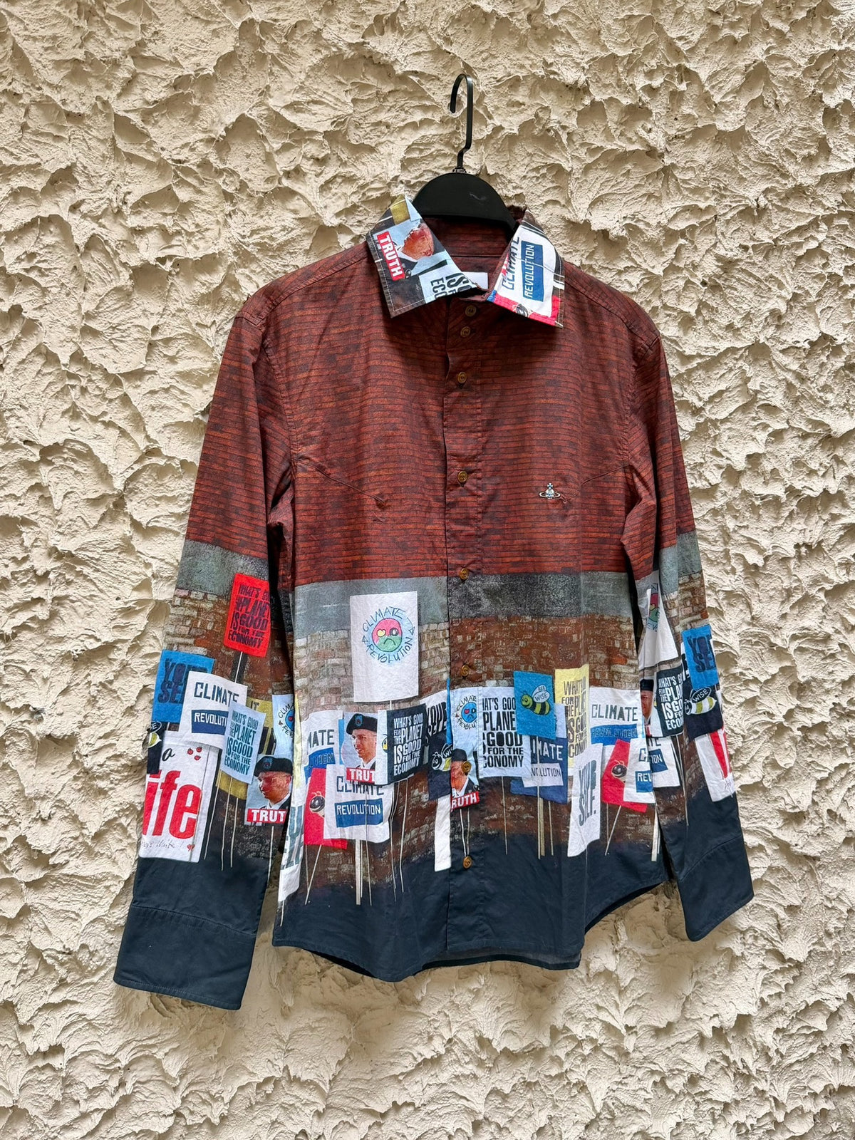 Vivienne Westwood street scene print shirt