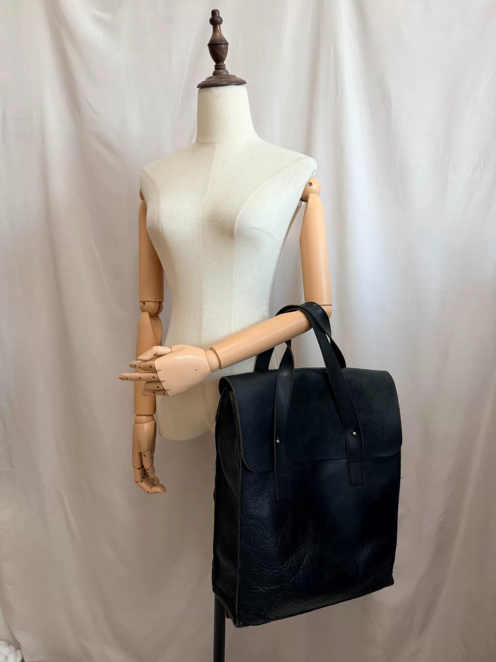 Yohji Yamamoto Backpack Handbag Leather Bag