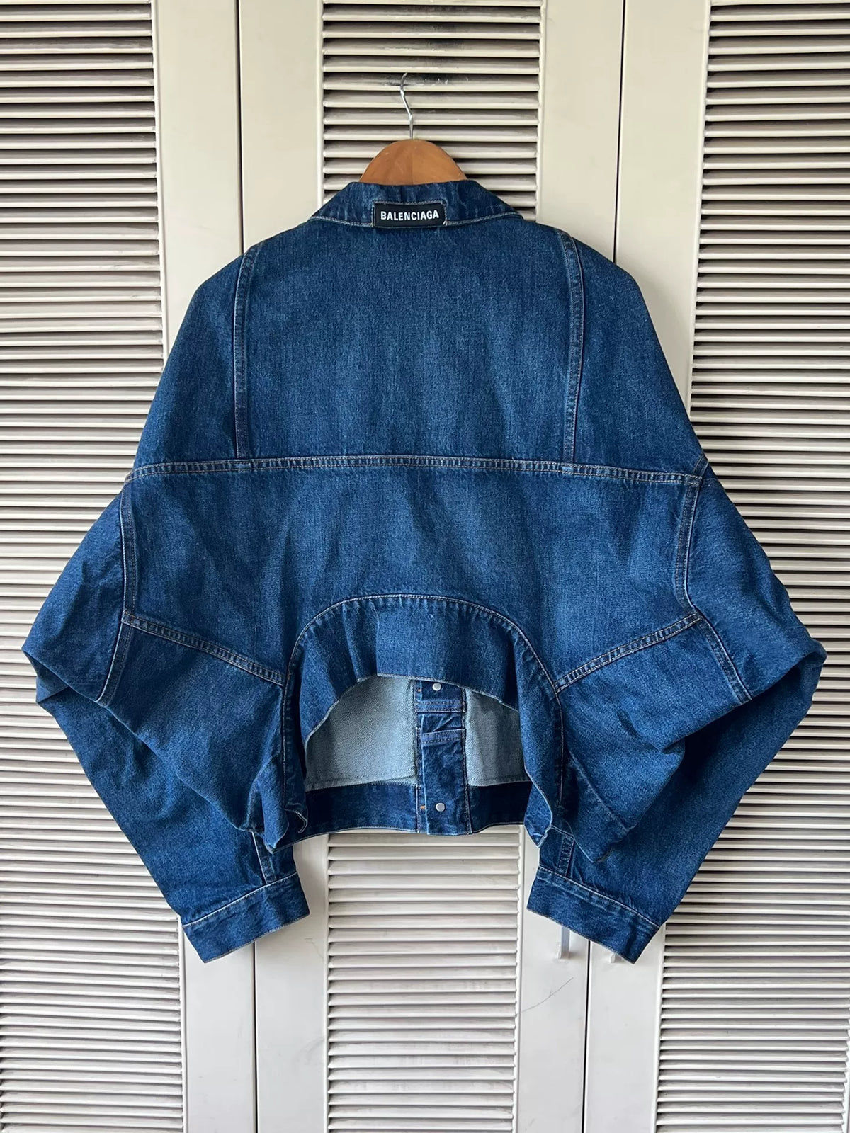 Balenciaga Blue Denim Jacket