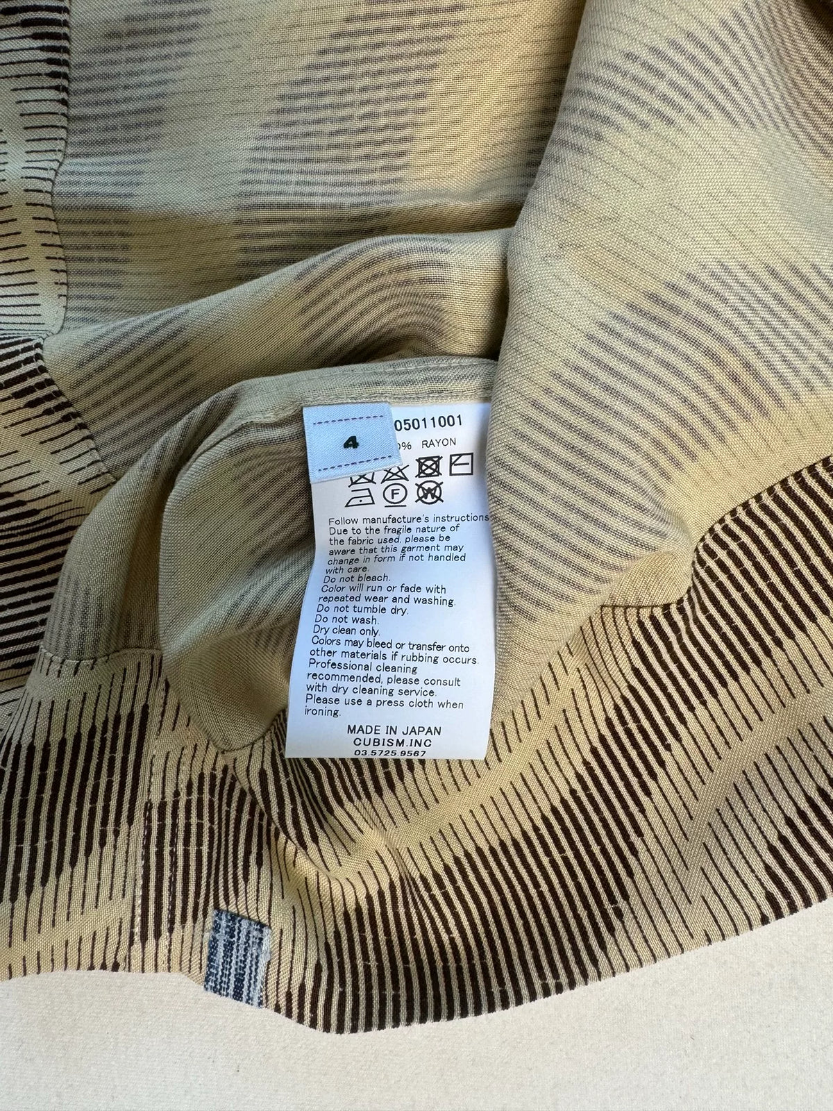 VISVIM 25ss COPA SHIRT S/S Short-Sleeve Shirt