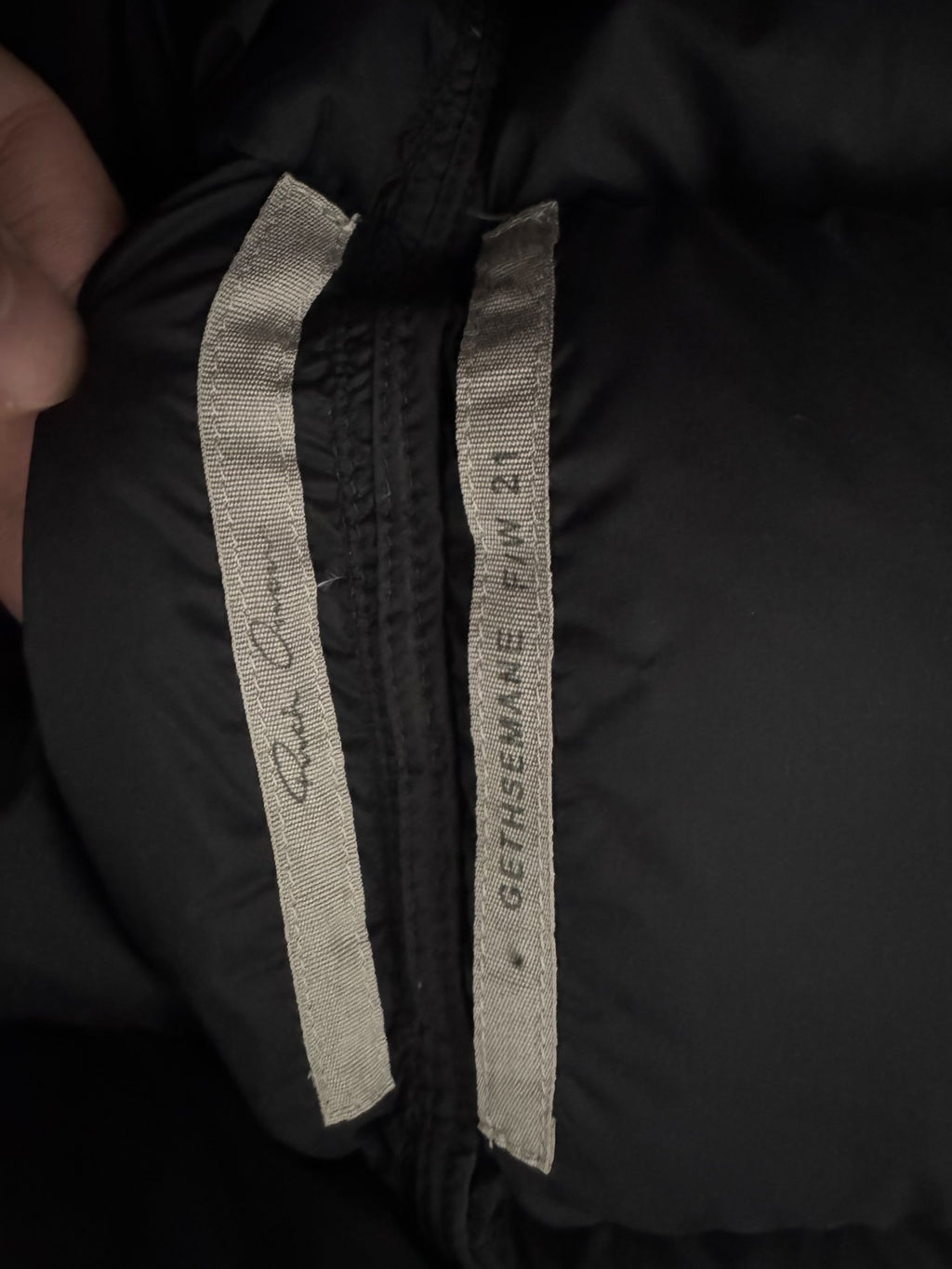 Rick Owens Beetle Down Jacket
