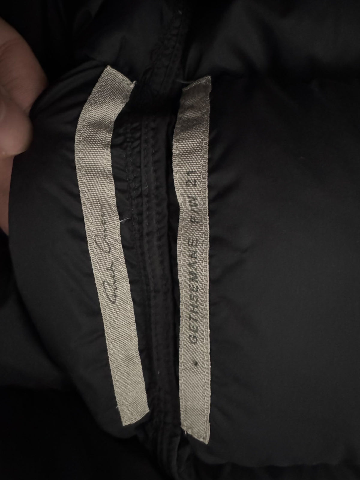 Rick Owens Beetle Down Jacket