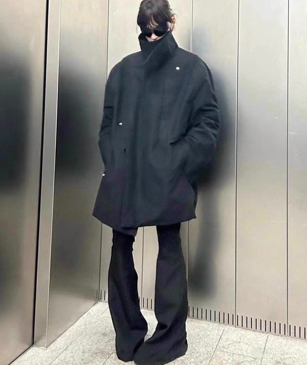 Rick Owens 23FW LUXOR JUMBO Suede Coat