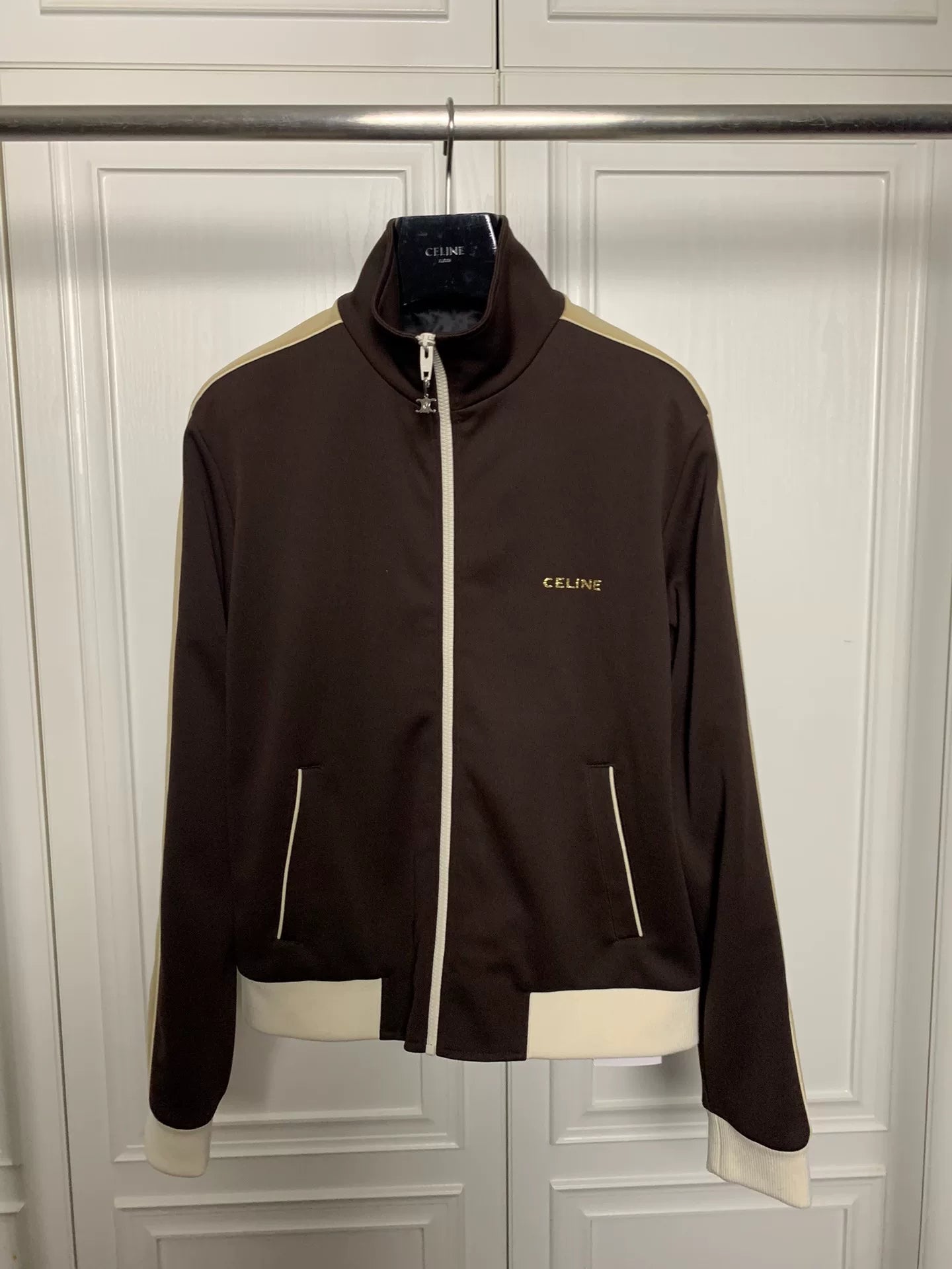 Celine 2023FW Le Palace Gold-Stamped Tracksuit