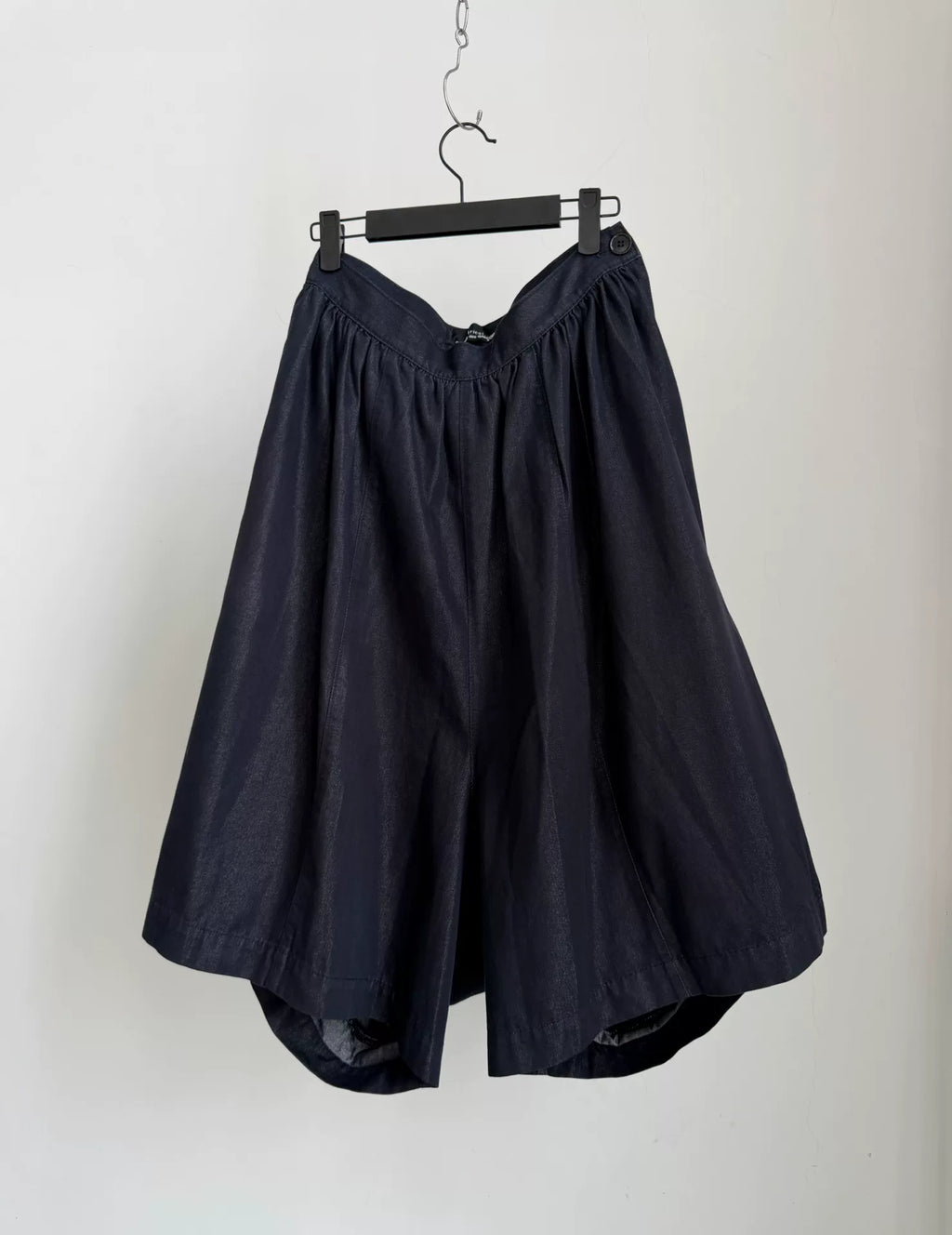 Comme des Garcons 2011 Dark Navy Deformed Bud Skirt Pants