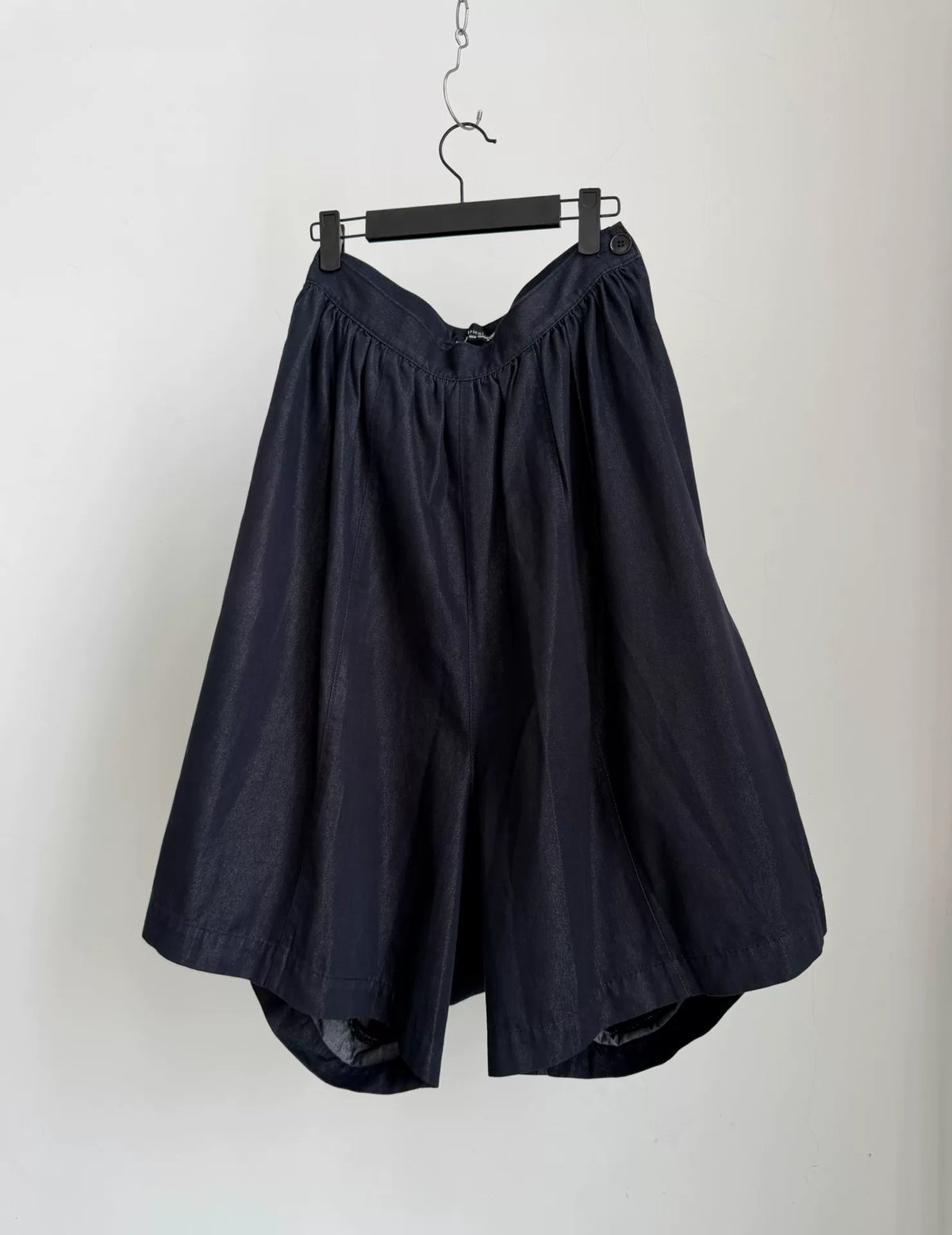 Comme des Garcons 2011 Dark Navy Deformed Bud Skirt Pants