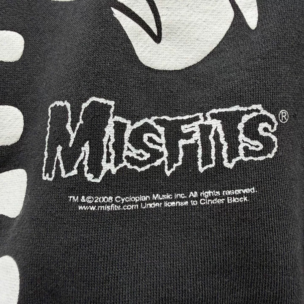 Vintage Misfits Mask Zip Hoodie 2008