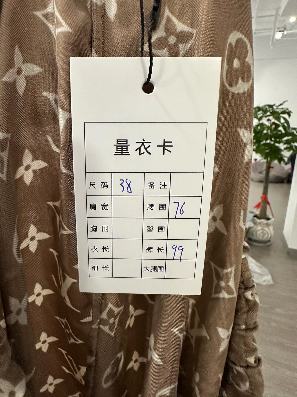 Louis Vuitton Monogram All-Over Print Pants