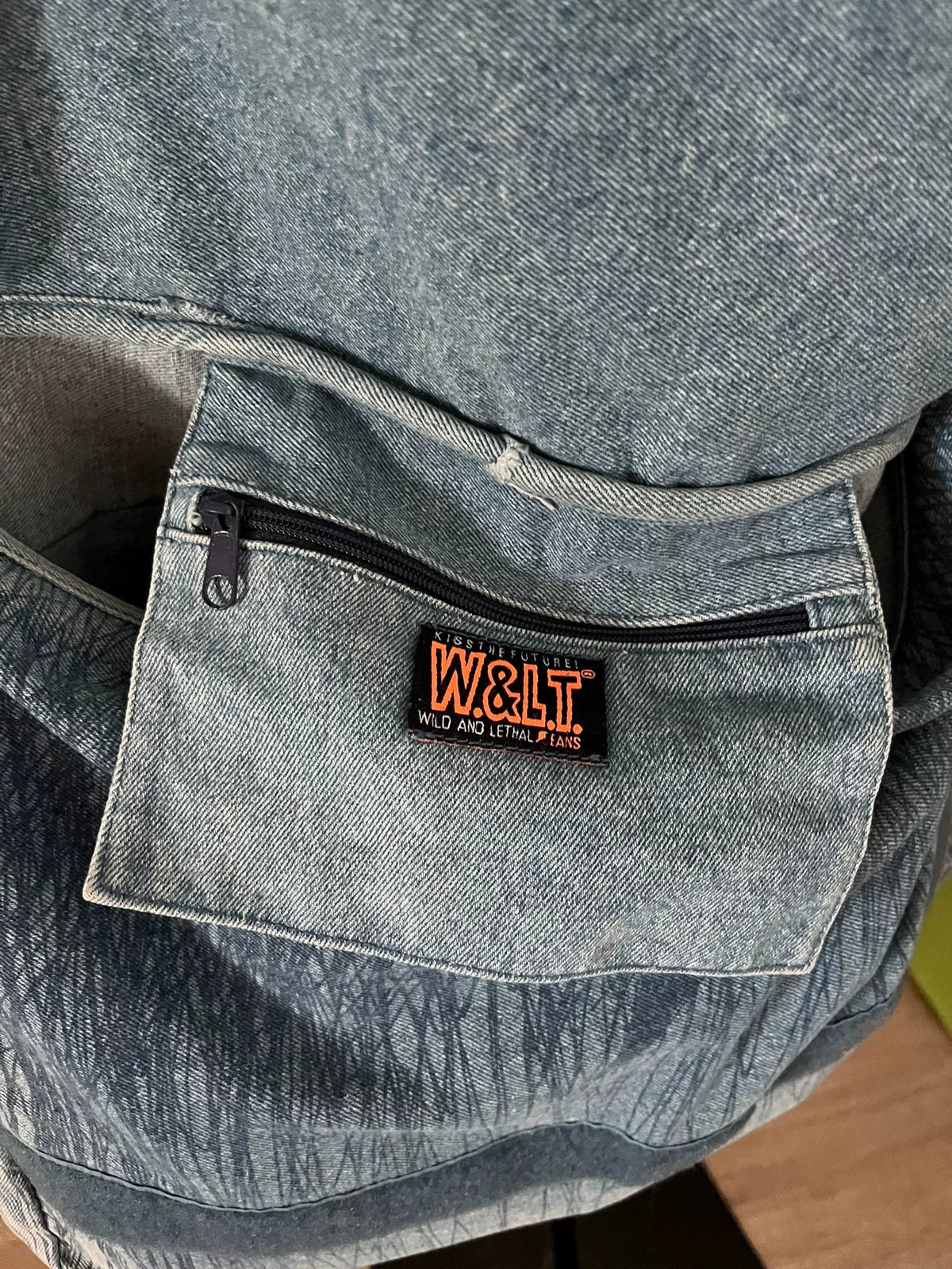 walter van beirendonck Graffiti Crossbody Bag