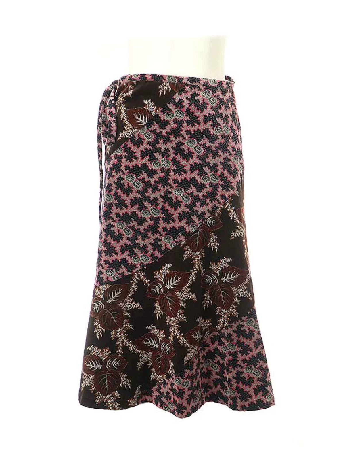 Comme des Garcons AW01 Patterned Tie Skirt