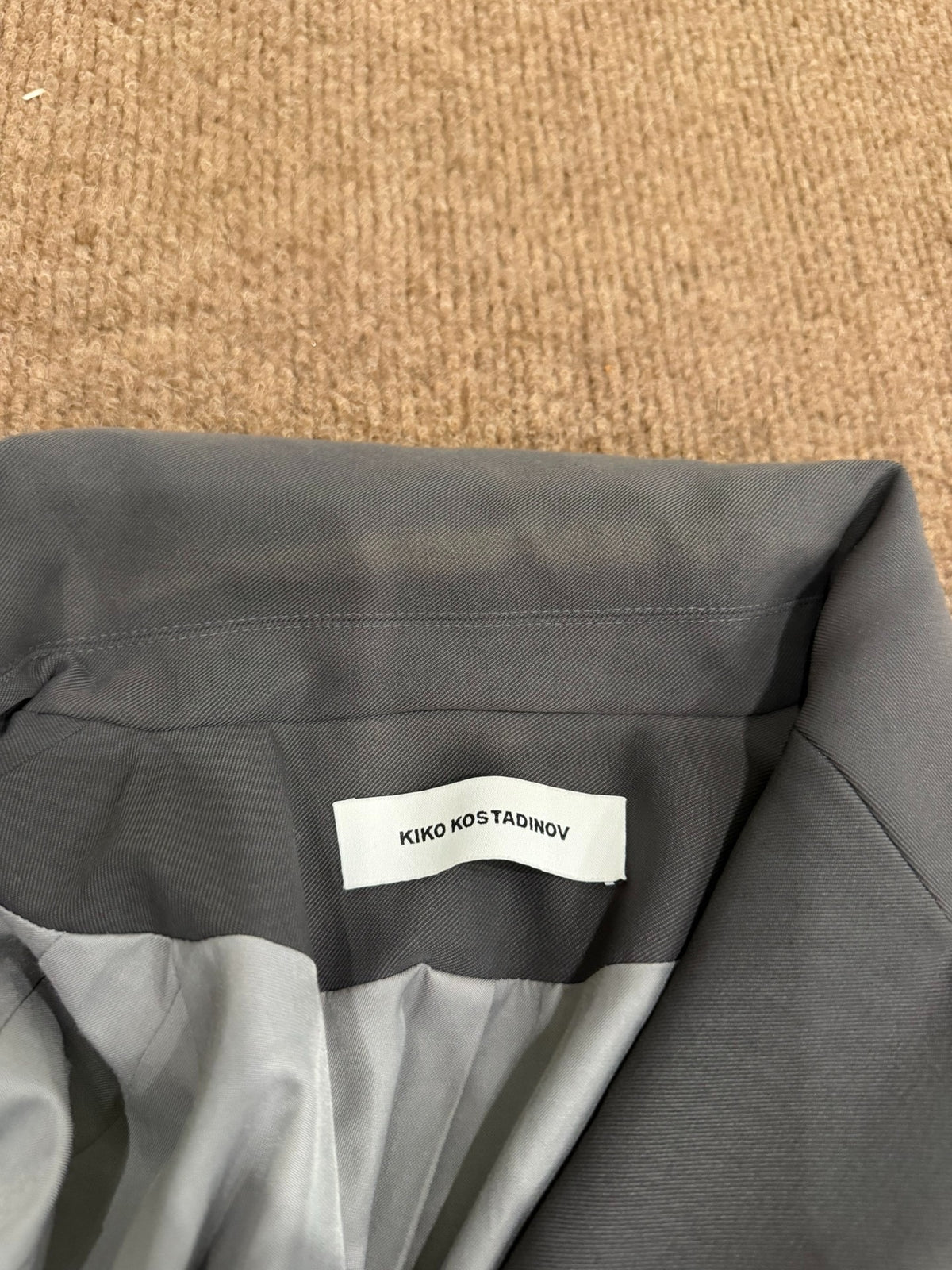 Kiko Kostadinov Harkman Suit Jacket Coat