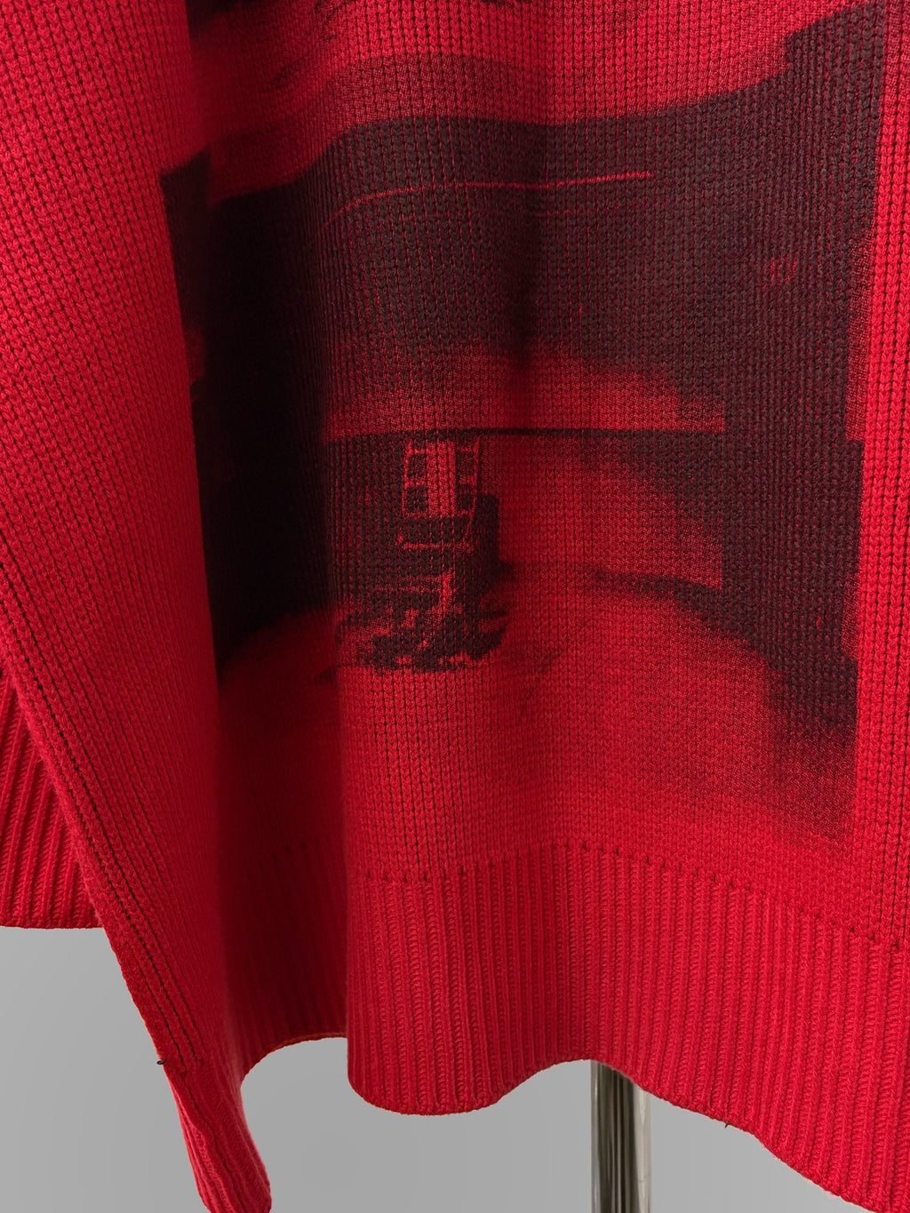 Calvin Klein 205W39NYC SS18 Warhol Electric Chair Red Sweater