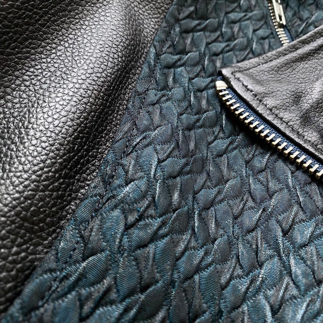 Helmut Lang Lambskin Zip-Up Jacket