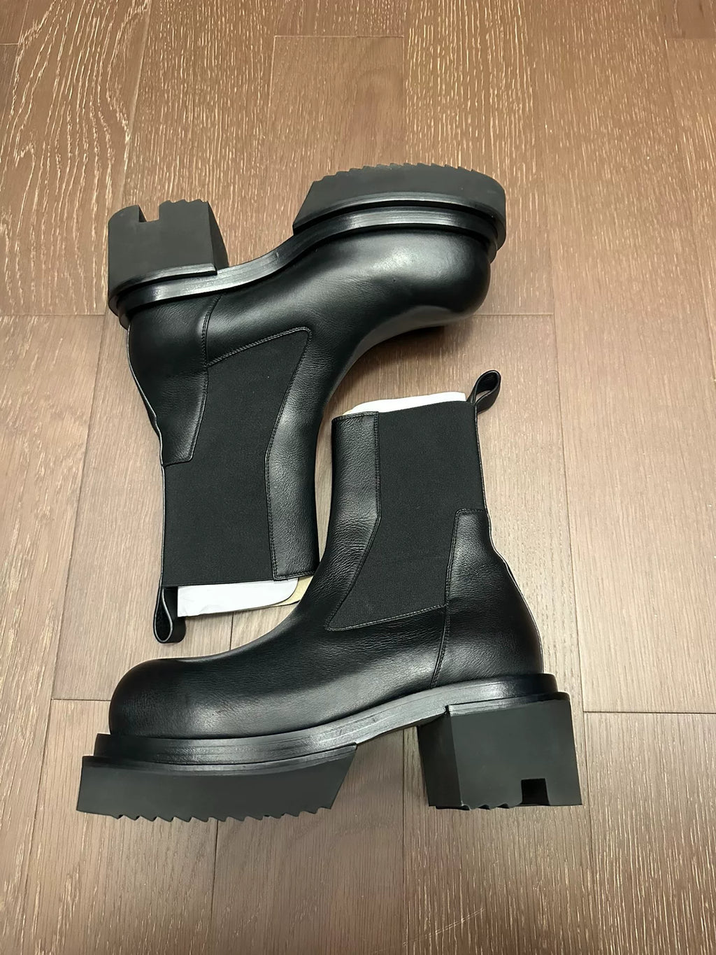 Rick Owens Bogun classic thick-heel Chelsea boots