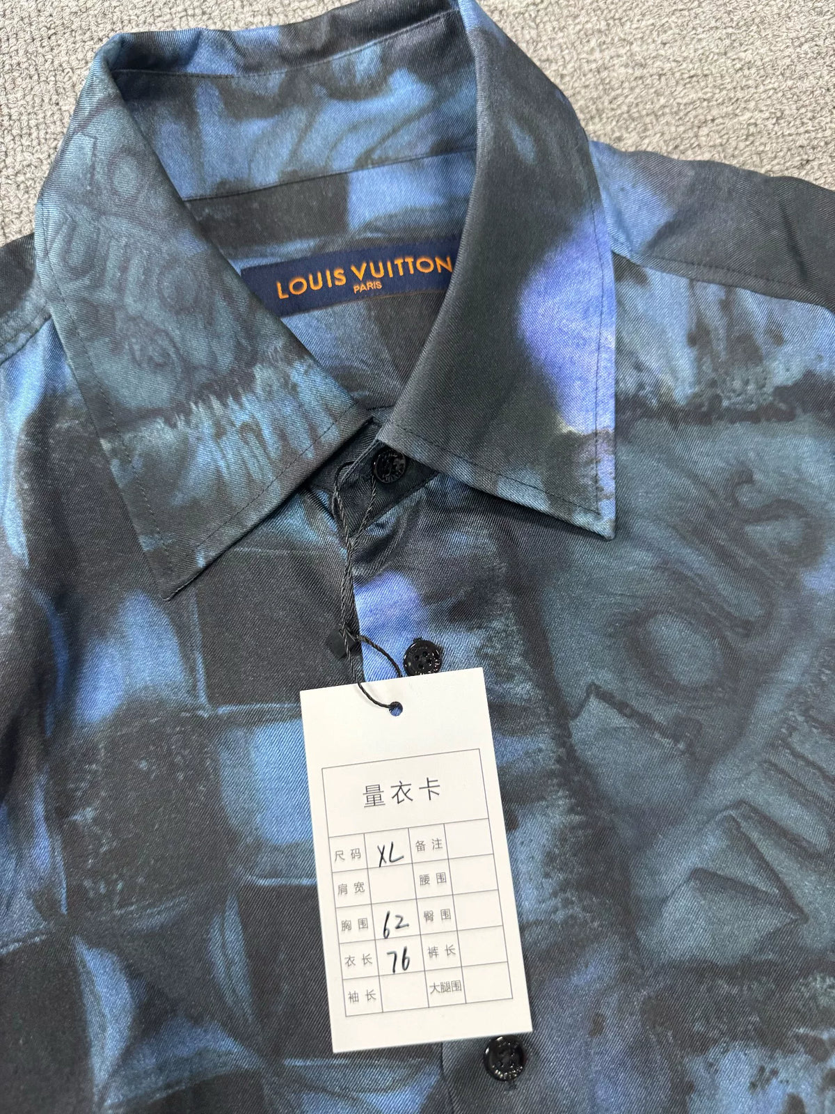 Louis Vuitton Silk Long Sleeve Shirt