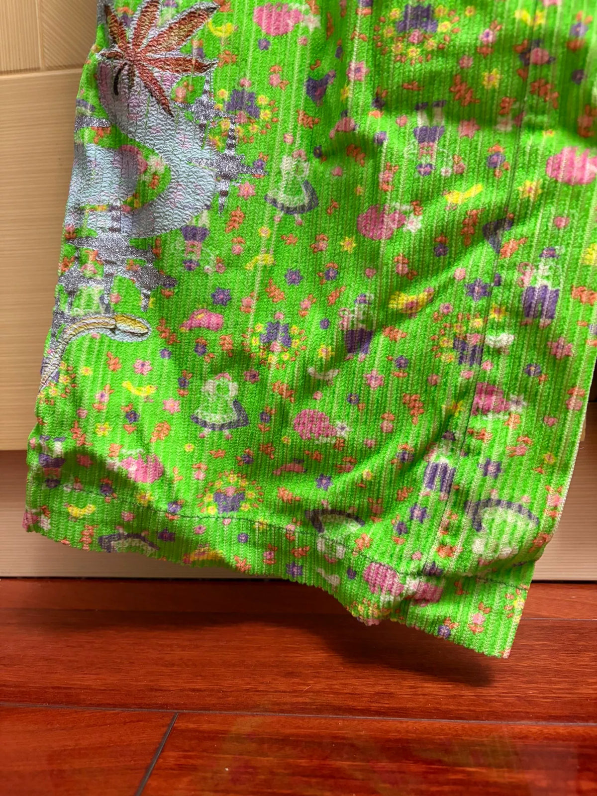 Erl Green Corduroy Work Pants