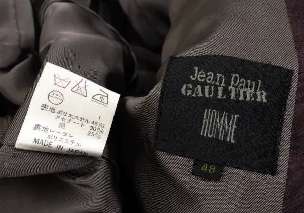 Jean Paul Gaultier Vintage Red Fake Two-Piece Blazer