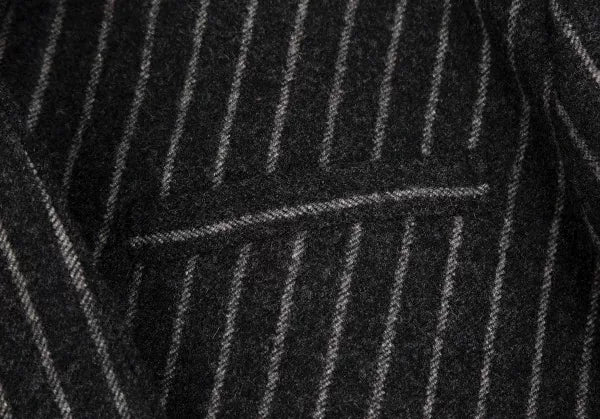Issey Miyake Vintage Black Stripe Pleated Top