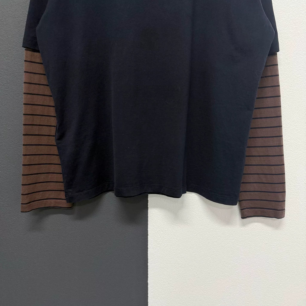 Miumiu Two-Piece Long-Sleeve Top