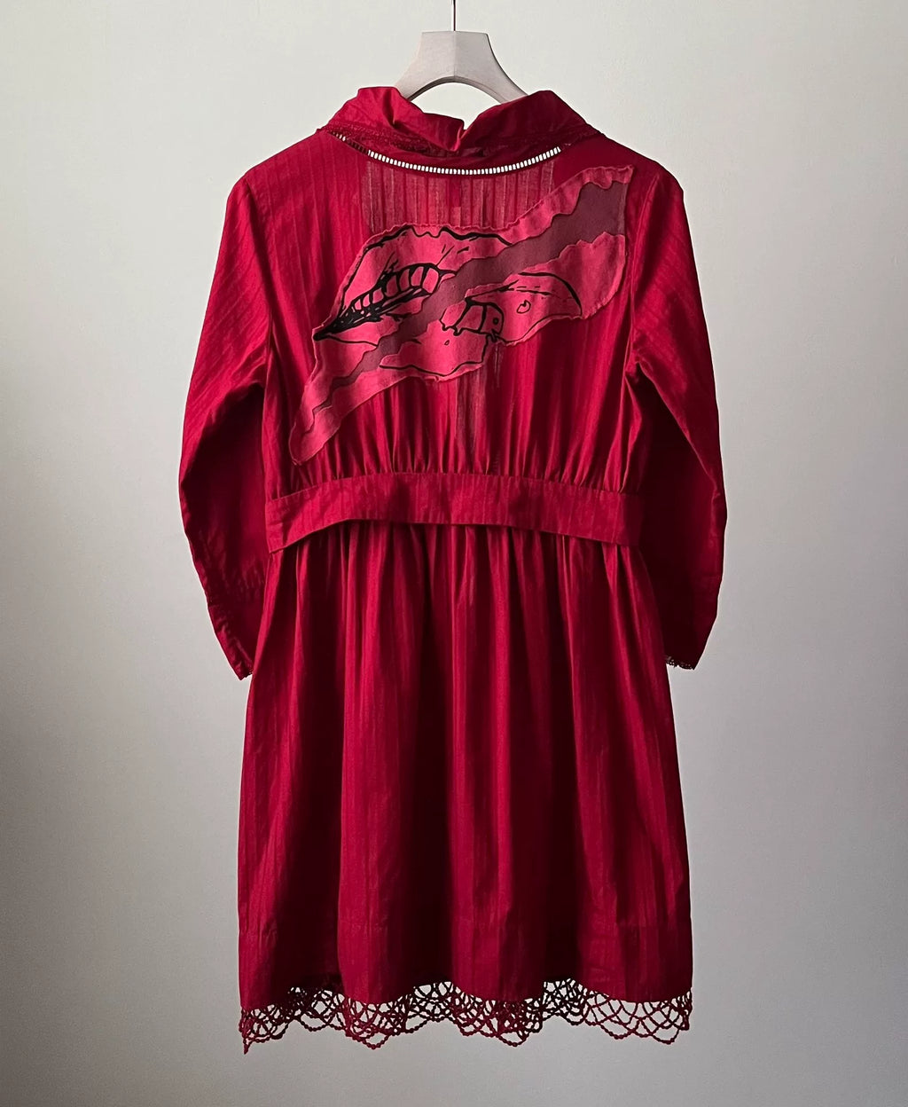 Undercover 05SS Red Top