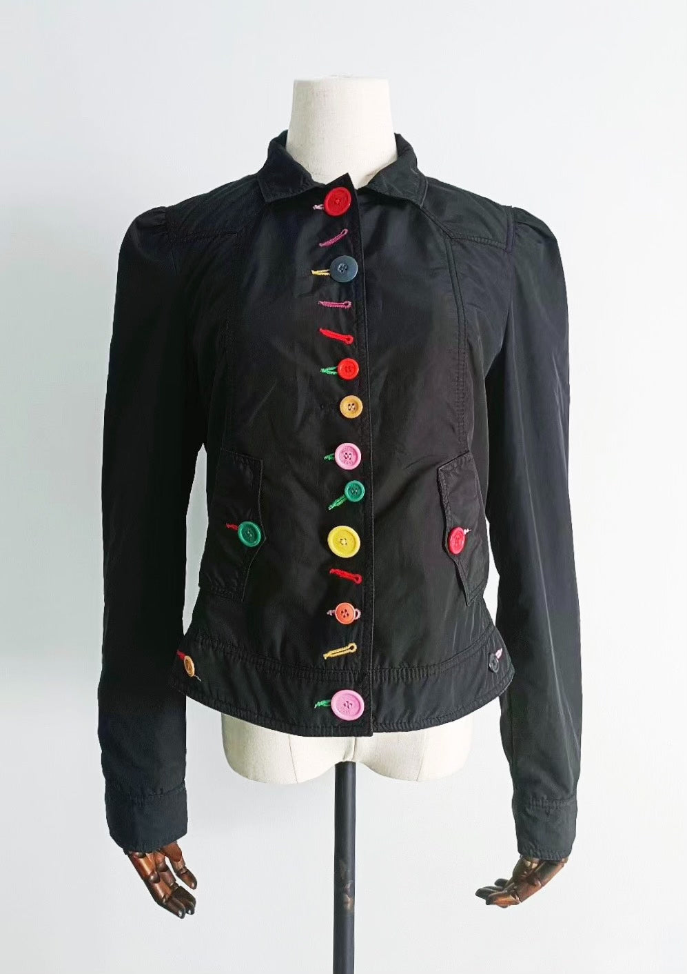 Moschino Jeans Colorful Button Top