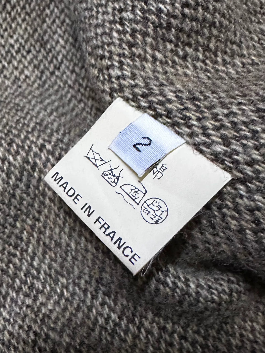 LEMAIRE Olive Green Corduroy Coat