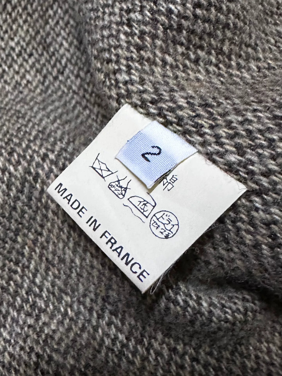 LEMAIRE Olive Green Corduroy Coat