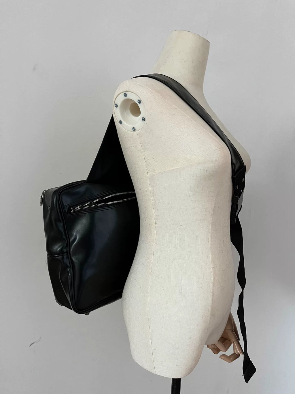 Jean Paul Gaultier Crossbody Black Bag