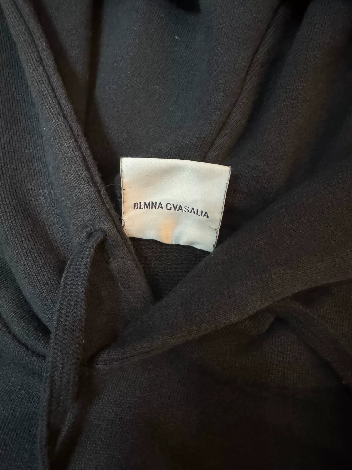 Vetements AW18 Patchwork Hooded Sweater