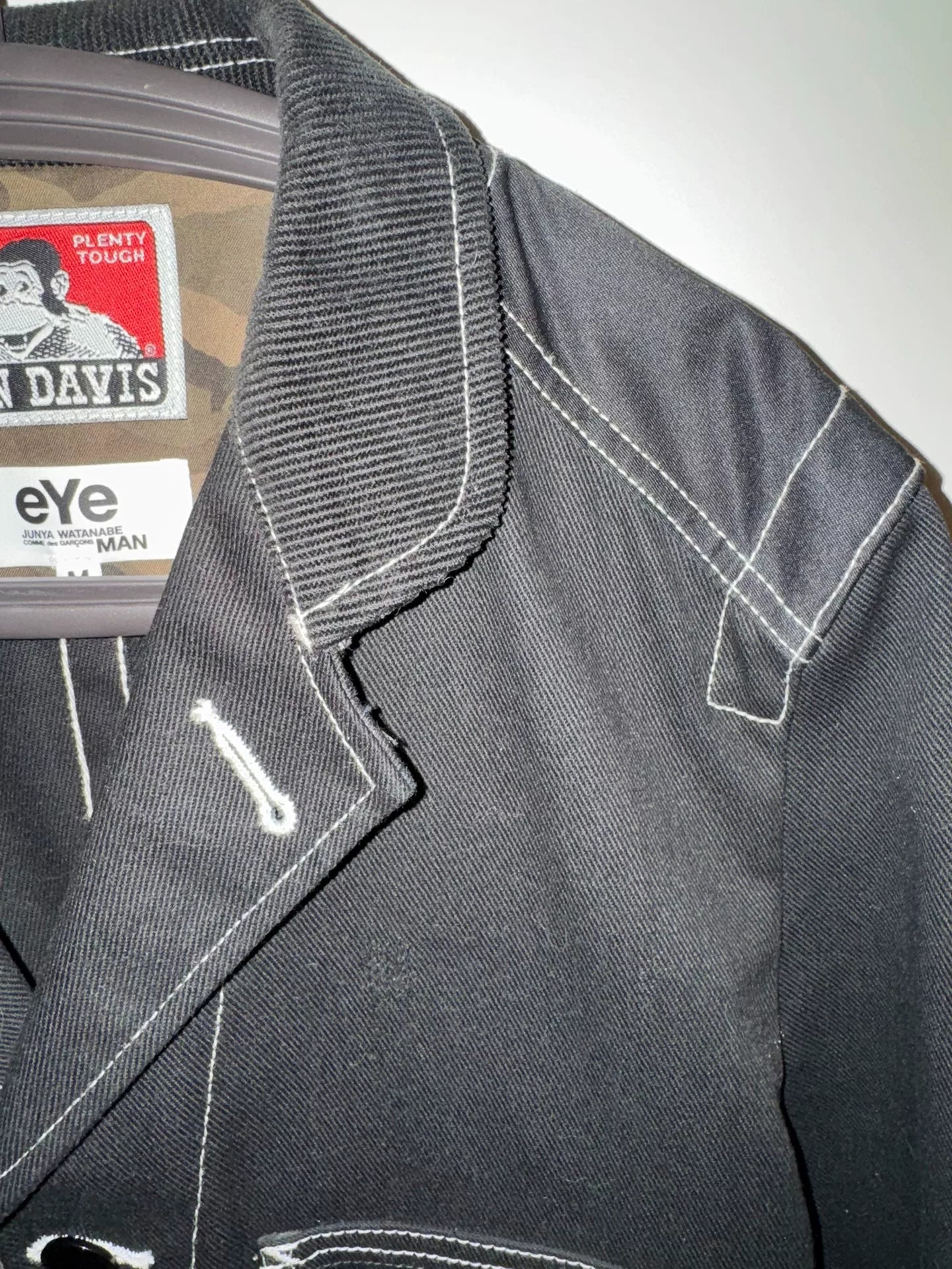 Junya Watanabe Man Denim Color-Block Suit