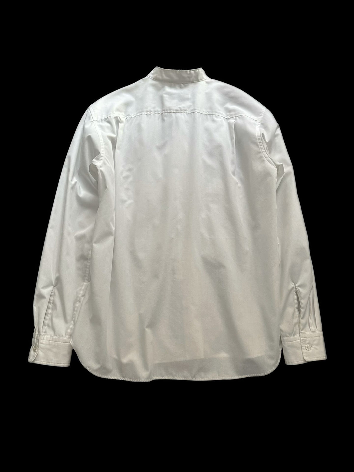 Issey Miyake mainline origami-decorated white shirt