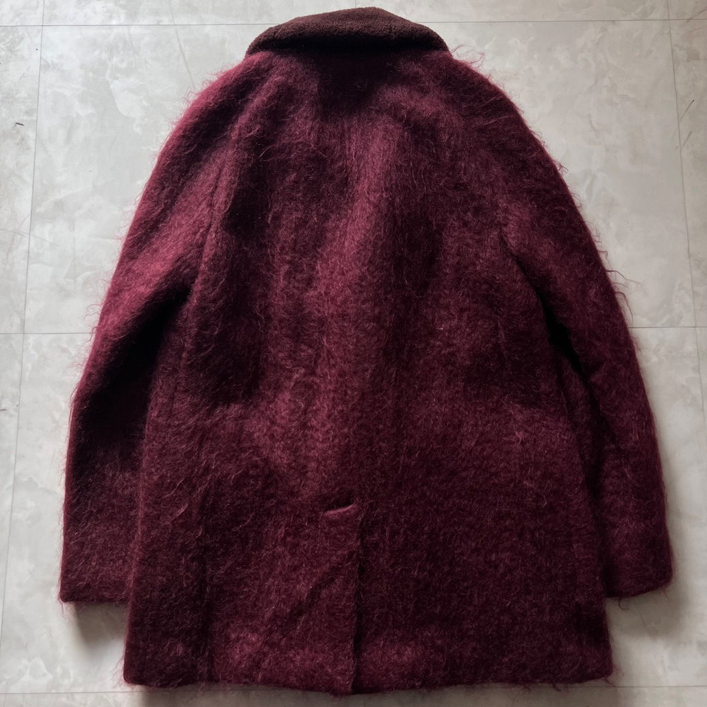 Alexander McQueen Mohair Double-Breasted Coat