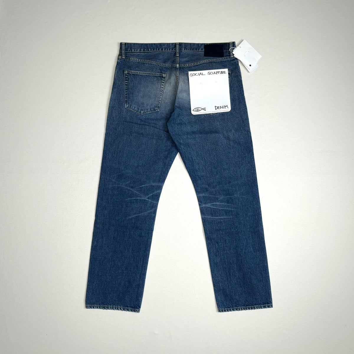 VISVIM 24aw SOCIAL SCULPTURE 05 DAMAGED-42 L32 Distressed Ripped Jeans