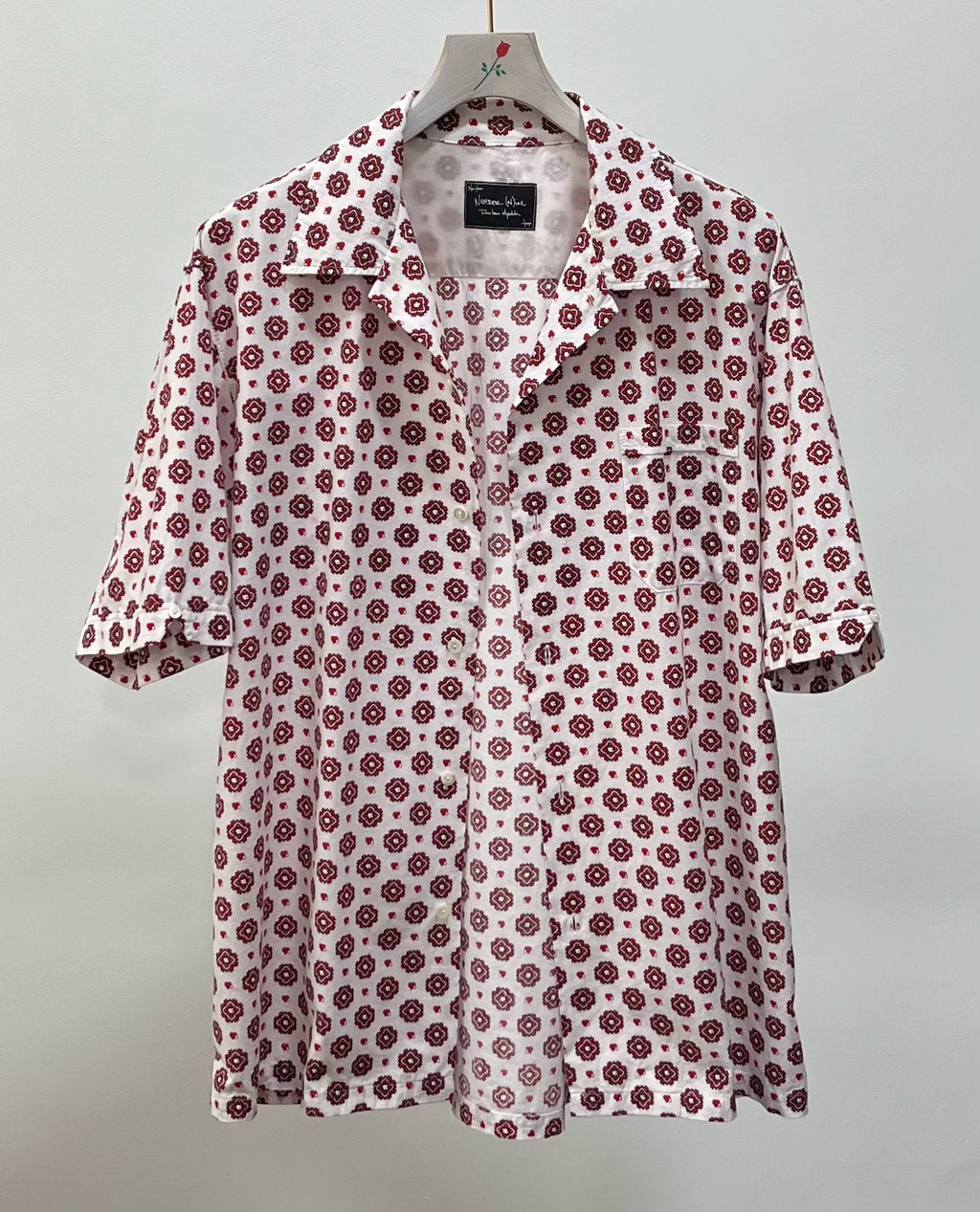 Number (N)ine 03AW Crying Heart Shirt