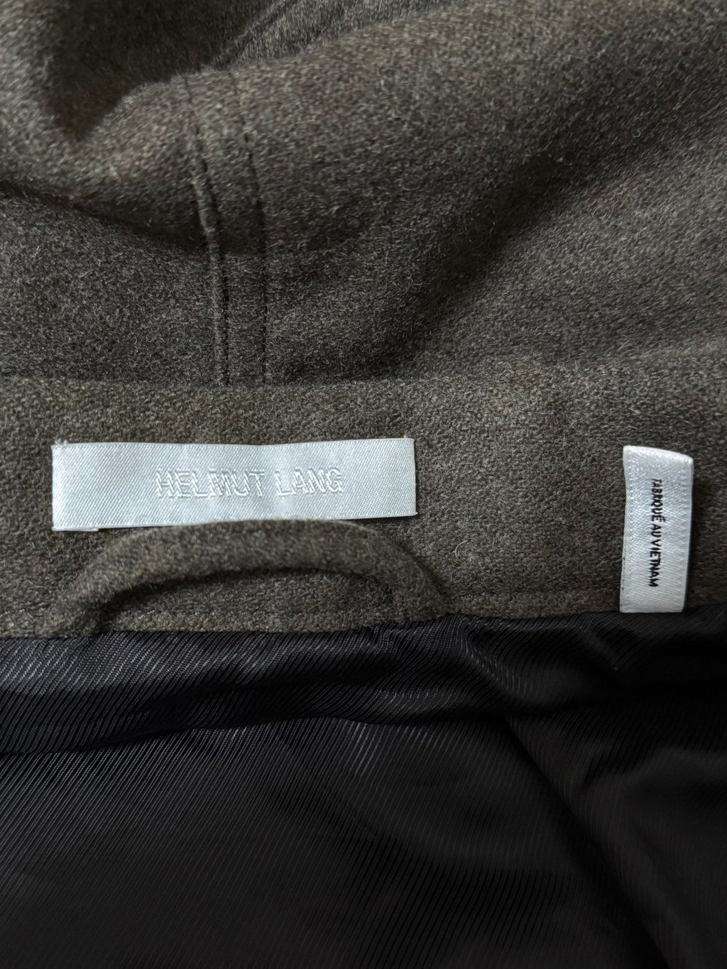 Helmut Lang SS26 Wool Jacket