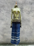 Jean Paul Gaultier Blue Denim Skirt
