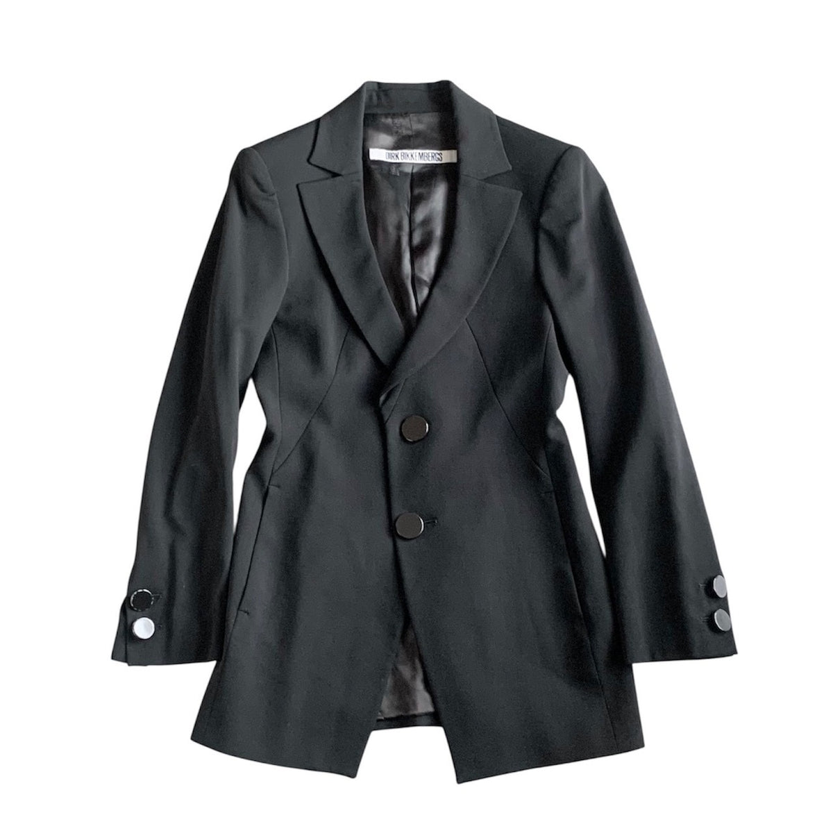 Dirk Bikkembergs 2000s Metal-Button Blazer