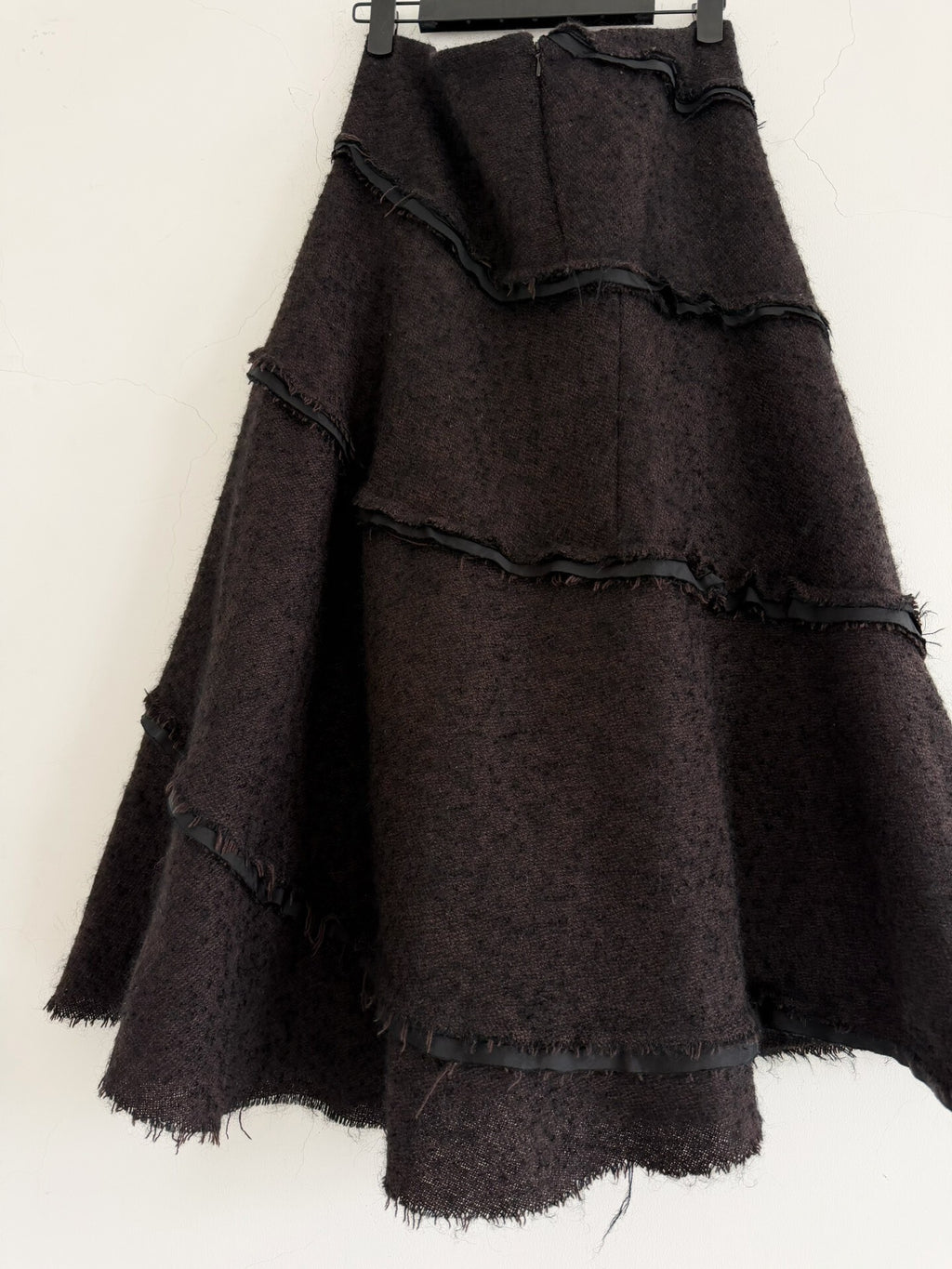 Junya Watanabe 2002 Frayed Cut Umbrella Skirt