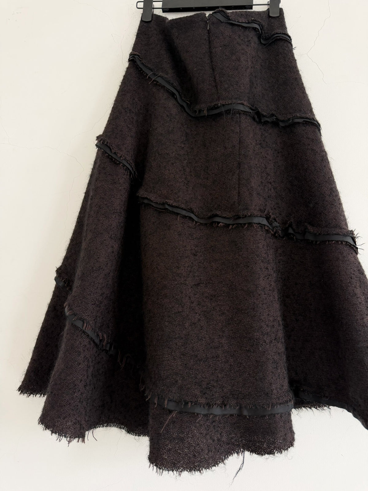 Junya Watanabe 2002 Frayed Cut Umbrella Skirt